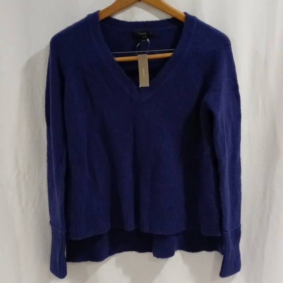 NWT J. Crew sweater wool alpaca blend oversized - Picture 2 of 11